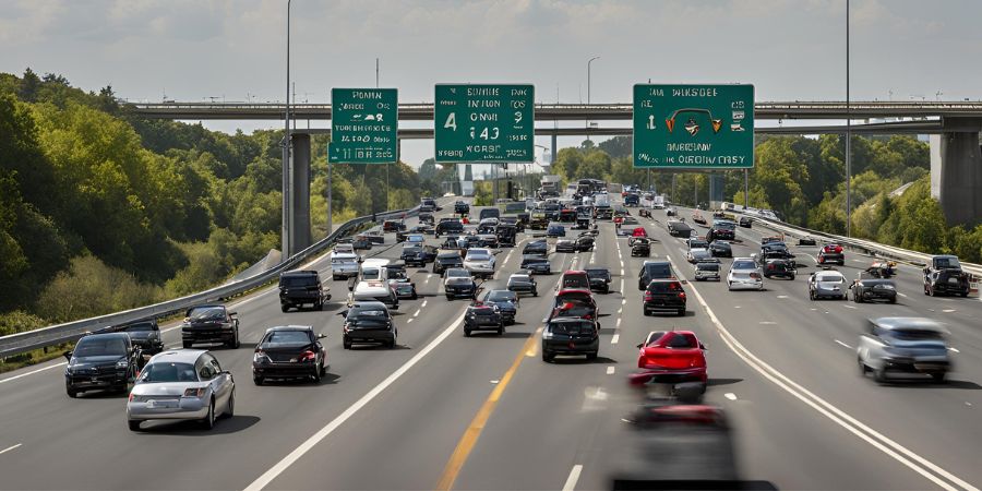 Wie verhalten Sie sich richtig auf der Autobahn