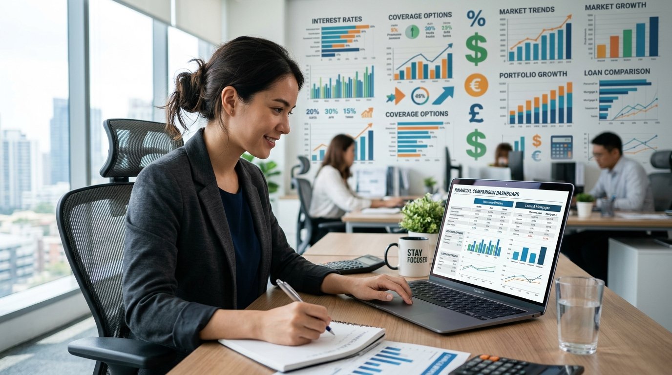 Versicherungsvergleich und Kreditvergleich Ihr smarter Weg zu besseren Finanzen